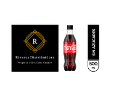 500 ml Descartable - Coca Cola Zero