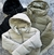 Campera oversize pluma & piel - Sintomaisidrocasanova