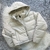 Campera oversize pluma & piel