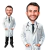 Caricatura Digital Masculina Médico segurando Notebook com livros sobre os pés - Corpinho Pronto - (cópia) - (cópia) - (cópia) - (cópia) - (cópia) - (cópia) - (cópia) - (cópia)