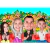 Caricatura Personalizada - Estilo Ouro 2 S/pr - (cópia) - (cópia) - comprar online