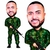 Caricatura Digital Polícia na internet