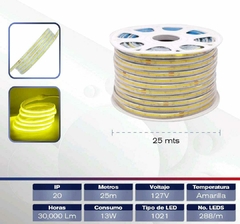 Manguera Led Cob 25cm Alta Potencia color a elegir - todo en uno 