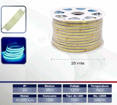 Manguera Led Cob 25cm Alta Potencia color a elegir