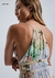 Vestido Longo Decote V Estampado - Patricia Rodrigues Moda Feminina