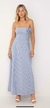 VESTIDO SOLTO JEANS LISTRADO