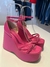 Sandalia Anabela Lialine Tiras Cruzadas - comprar online