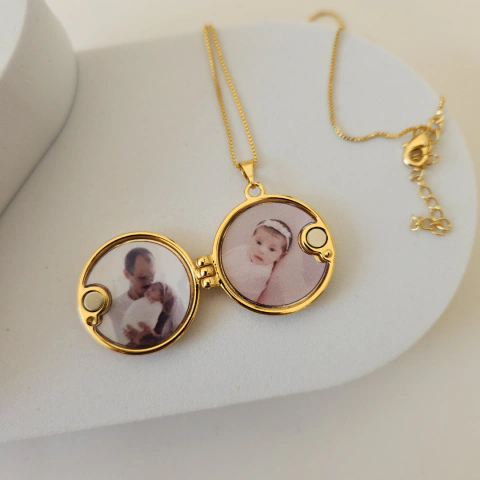 Colar Personalizado Relicário