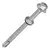 Tornillo cabeza hexagonal 14x2 1/2 punta mecha x200 UNID.
