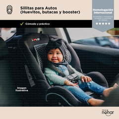 Butaca Bebe Reclinable Para Auto Desde Recién Nacido Love - comprar online