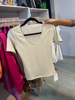 Camisa lurex