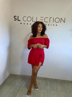 Conjunto alfaiataria red velvet