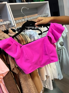 Cropped rosa