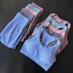 Conjunto fitness sem costuras