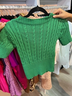 camisa tricô