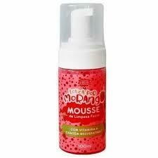 Super Poderes - Mousse de Limpeza Facial Morango Pump
