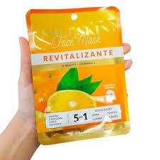 Máscara Facial Kbeauty Revitalizante Soft Skin Bella Femme