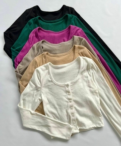 Remera morley botones