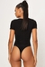 Body Feminino Manga Curta Liso | REF: BLC18 - Gardenia Diamond