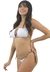 Biquini Tomara Que Caia Calcinha Amarrar Branco e Oncinha | REF: BK97 - comprar online