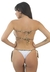 Biquini Tomara Que Caia Calcinha Amarrar Branco e Oncinha | REF: BK97 na internet