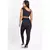 Calça Legging Preto Listra Branca Cropped Preto e Branco Conjunto | REF: LX201 - Gardenia Diamond