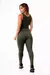 Calça Legging Verde Militar Cintura Alta e Cropped Regata Academia Conjunto Fitness Feminino | REF: CSV23 - comprar online