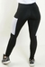 Calça Elástico e Tela Branca Legging Cintura Alta Preta | REF: FDR11 - Gardenia Diamond