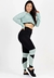 Cropped Em Tela + Calça Legging Com Detalhe Verde Conjunto Metamorfose | REF: MTF26 na internet
