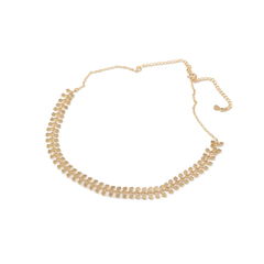 Choker escama lisa