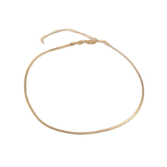 Choker fita fina