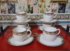 Juego de 6 Dúos de Café Limoges - comprar online