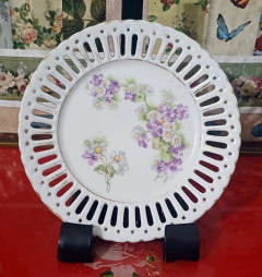 Plato de Porcelana Calado
