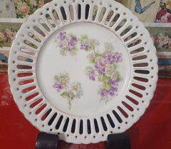 Plato de Porcelana Calado - comprar online