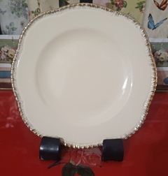 Platos de Postre Woods Ivory Ware, England