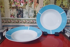 Platos Hondos Porcelana - La Vittoria Antiques