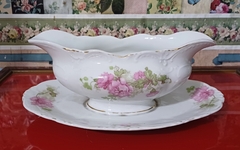 Salsera con Presentoire Porcelana Alemana