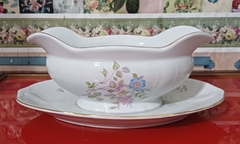 Salsera con Presentoire Porcelana Grand Boulogne