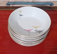 Juego de 6 Compoteras Porcelana Verbano - La Vittoria Antiques