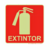 PLACA INDICATIVA - EXTINTOR DE INCÊNDIO (E5)