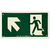PLACA INDICATIVA - ROTA DE FUGA RAMPA SOBE ESQUERDA (S5)