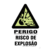 PLACA INDICATIVA - RISCO DE EXPLOSÃO (A3)