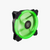 Cooler com 15 LEDs 12cm Colorido, Verde ou Vermelho CL-120 na internet