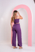 Conjunto Feminino Alfaitaria, com blusinha de alça e calça: Conforto e Beleza na internet