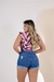 Imagem do Short Jeans Feminino cintura alta, estilo detonado, barra virada: Moderno e Casual