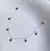 Colar Choker Estrelas no Banho de Prata - comprar online