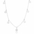 Choker Medalinhas no Banho de Prata