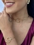 Choker Aro MInimalista no Banho de Ouro 18K