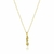 Colar Figa no Banho de Ouro 18k