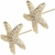 Birnco Estrela do Mar Cravejado no Banhado no Ouro 18k - comprar online
